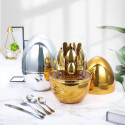 24pcs Head Shaped Stainless Steel Cutlery Set