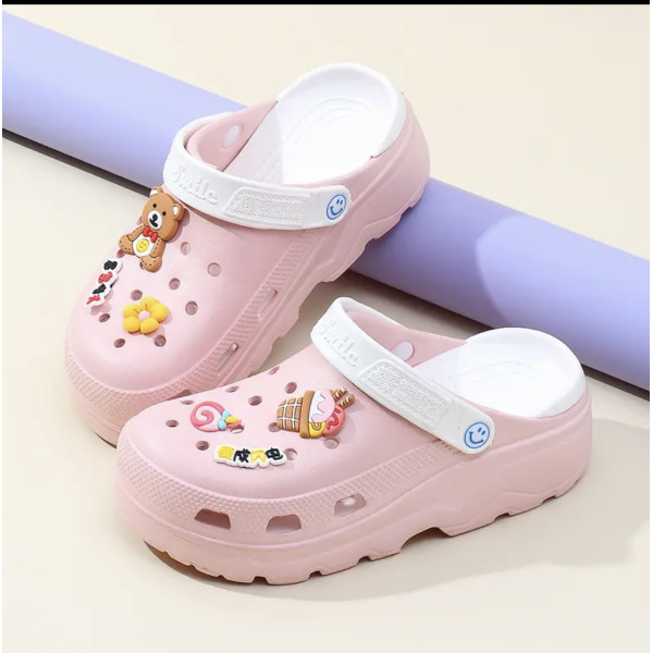 Crocs Unisex Adult Classic Tie Clog- Pink Color Crocs Unisex Adult Classic Tie Clog- Pink Color
